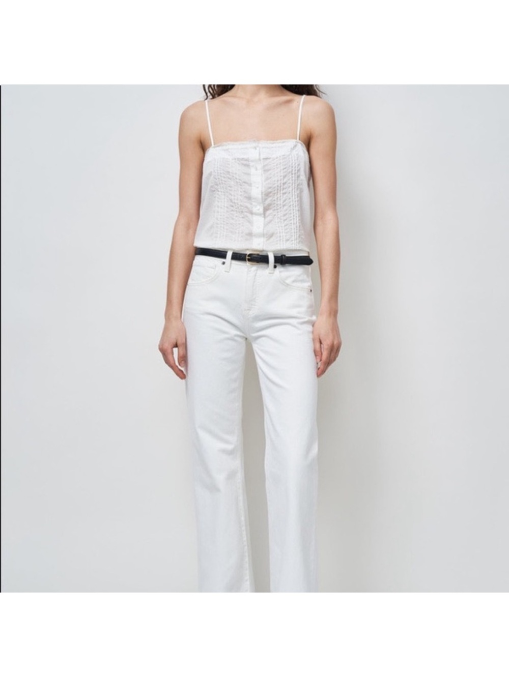Nili lotan Shelia cotton cami top - Picture 2 of 9